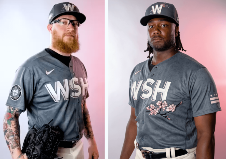 Review Washington Nationals + Wizards Cherry Blossom Uniforms