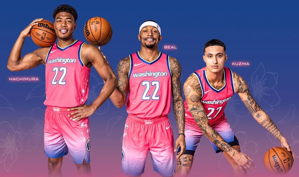 Review: Washington Nationals + Wizards Cherry Blossom Uniforms