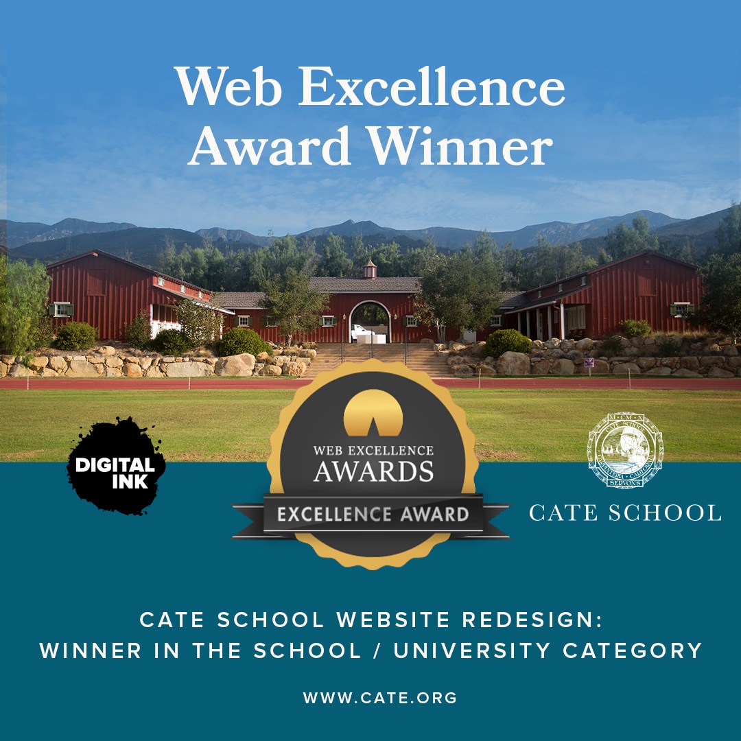 Web Excellence Award Winner