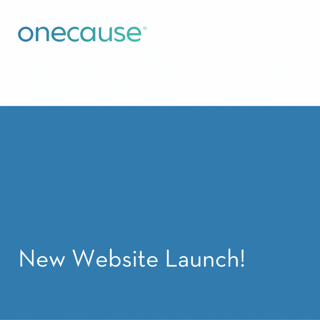 New OneCause Website