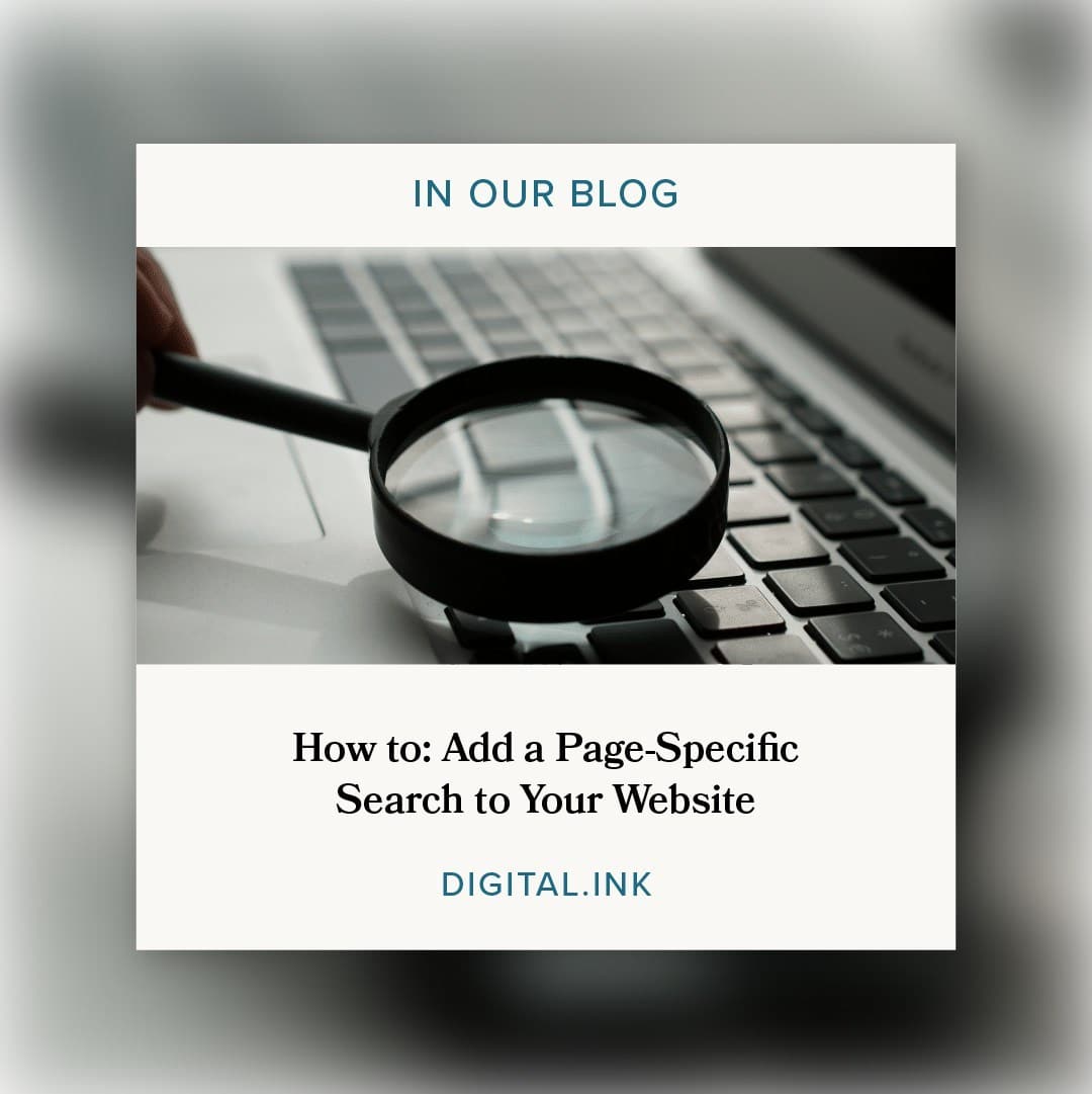 How to: Add a Page-Specific Search to Your Website