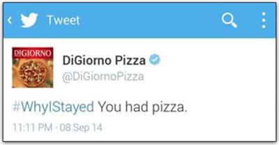 DiGiorno Tweet